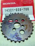 POS.1 HONDA 6V CAMSHAFT SPROCKET 28 T 3HOLE