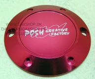 Clutch cover styling red