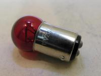 12V BULB REARLIGHT 18 / 5W RED GLASS