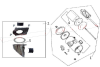POS. SKYTEAM DAX LUFTFILTER 125 CCM