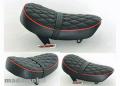 OW MUNK SEAT RED PIPING WITH DIAMOND PATTERN