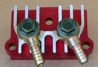 OILCOOLER CNC RED INCL. FITTINGS