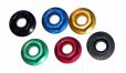 6MM ANODIZED FLANGE NUT DIN6923