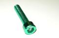 M6 X 30MM GREEN ANODIZED ALU BOLT DIN 912