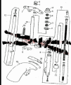 POS. 12 ZHENHUA DAX RIGHT FORK LEG 31MM