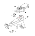 POS. 9 SKYTEAM DAX STORE TANKGUMMI 2,4L