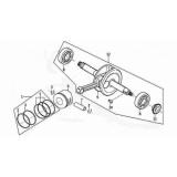 M3R. PISTON POS.1 50CC PISTONRINGSET