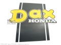 Dax Transfer frame tube Yellow stripe Left